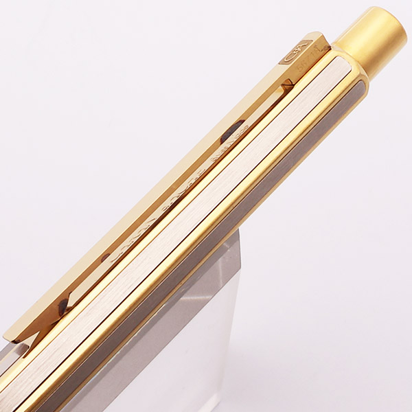 Caran D'Ache Ecridor Mechanical Pencil - Stainless Steel + Gold